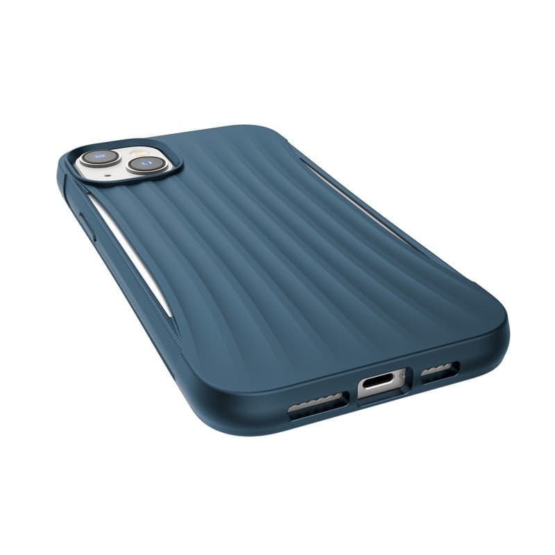 X-Doria Raptic Clutch - Biodegradable case for iPhone 14 Plus (Drop-Tested 3m) (Blue) - 10
