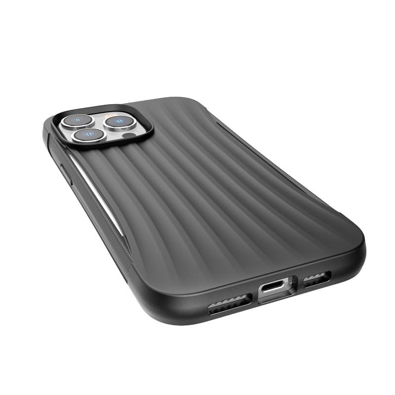 X-Doria Raptic Clutch - Biodegradable case for iPhone 14 Pro Max (Drop-Tested 3m) (Black) - 2