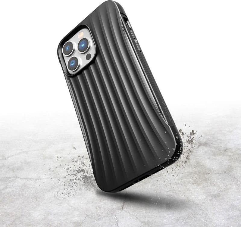 X-Doria Raptic Clutch - Biodegradable case for iPhone 14 Pro Max (Drop-Tested 3m) (Black) - 14