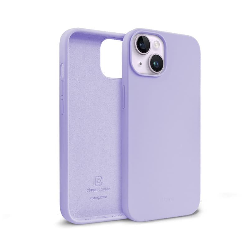 Crong Color Cover - Custodia per iPhone 14 Plus (Viola) - 2