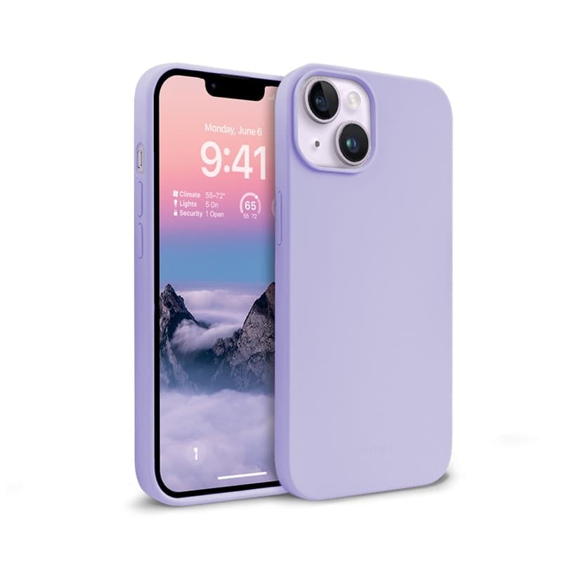 Crong Color Cover - Custodia per iPhone 14 Plus (Viola) - 8