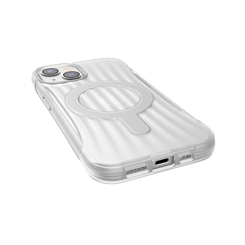 X-Doria Raptic Clutch MagSafe - Biodegradable case for iPhone 14 (Drop-Tested 3m) (Clear) - 10