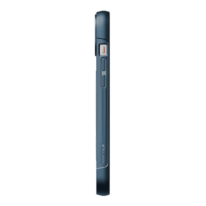 X-Doria Raptic Clutch MagSafe - Biodegradable case for iPhone 14 Plus (Drop-Tested 3m) (Marine Blue) - 4