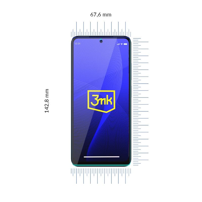 3mk FlexibleGlass - Hybrid Glass for Xiaomi Redmi Note 12s - 8