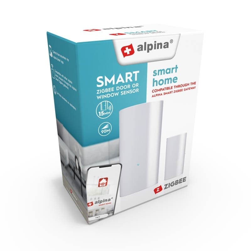 Alpina - Smart window opening sensor from Zigbee network - 5