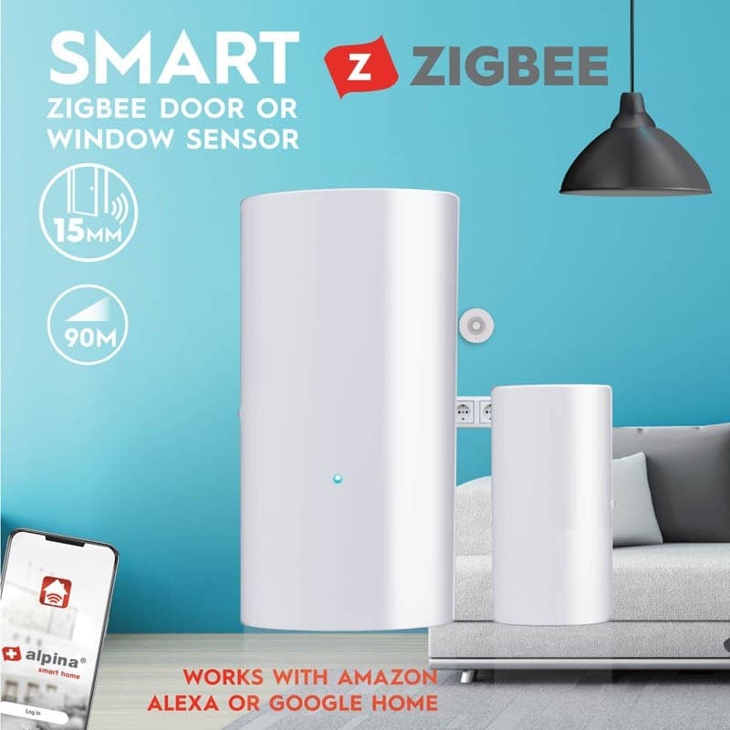 Alpina - Smart window opening sensor from Zigbee network - 6