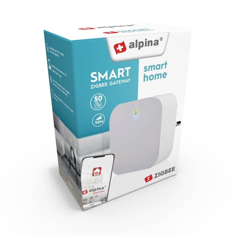 Alpina - Zigbee hub gateway to connect devices in this standard - 5