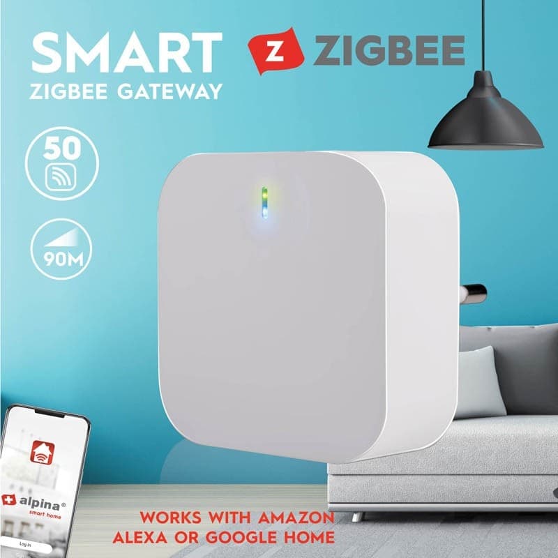 Alpina - Zigbee hub gateway to connect devices in this standard - 7