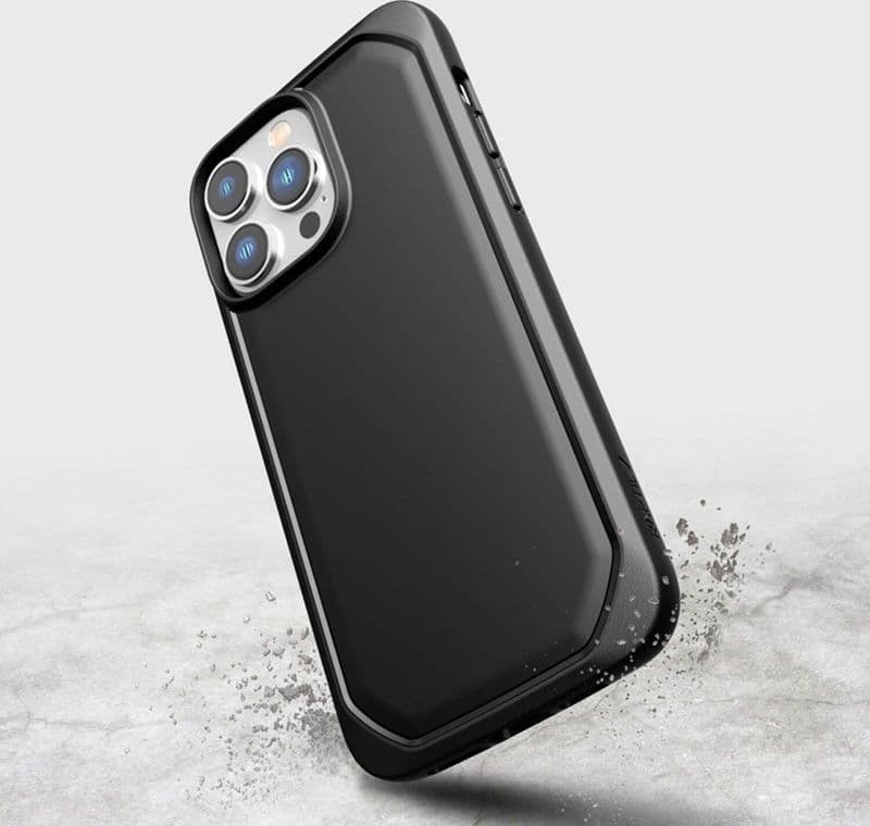 X-Doria Raptic Slim - Biodegradable Case for iPhone 14 Pro Max (Black) - 20