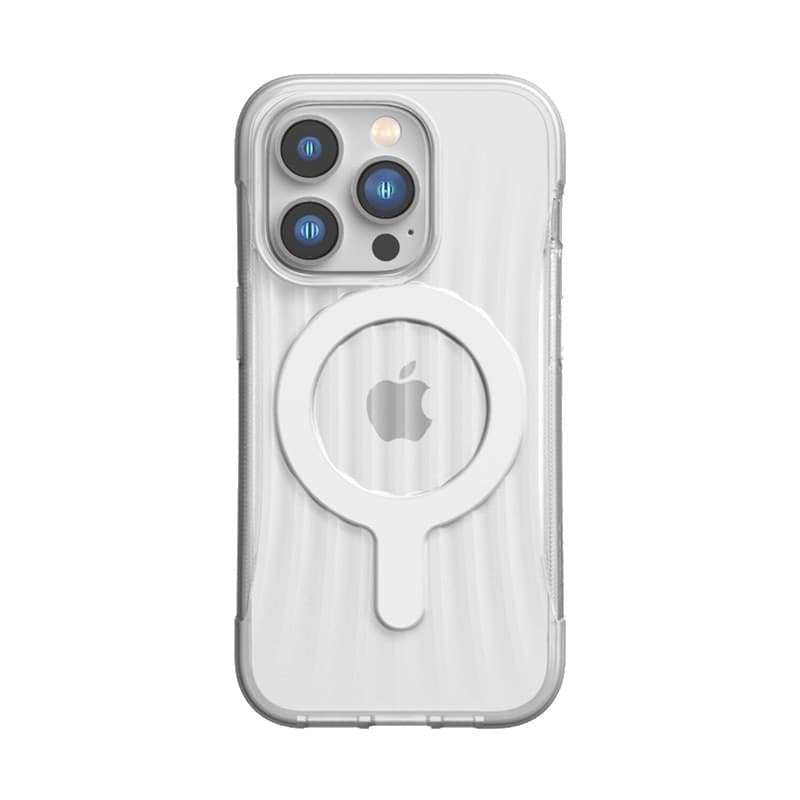 X-Doria Raptic Clutch MagSafe - Biodegradable case for iPhone 14 Pro (Drop-Tested 3m) (Clear) - 11
