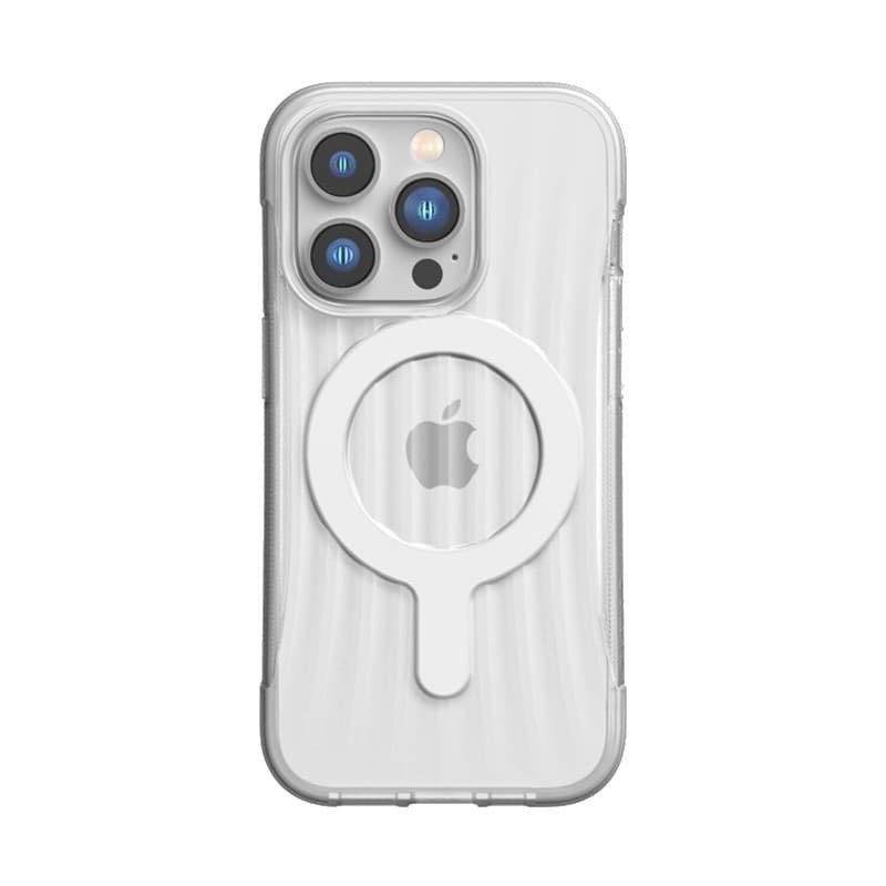 X-Doria Raptic Clutch MagSafe - Biodegradable case for iPhone 14 Pro (Drop-Tested 3m) (Clear) - 3