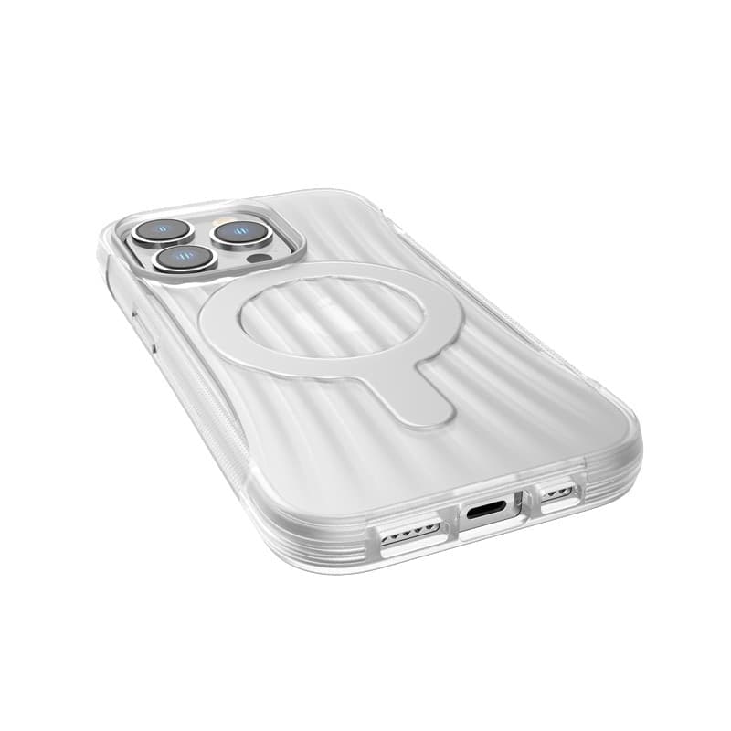 X-Doria Raptic Clutch MagSafe - Biodegradable case for iPhone 14 Pro (Drop-Tested 3m) (Clear) - 10