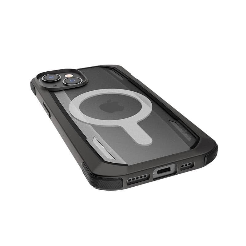 X-Doria Raptic Secure MagSafe - Biodegradable case for iPhone 14 Plus (Drop-Tested 4m) (Black) - 2