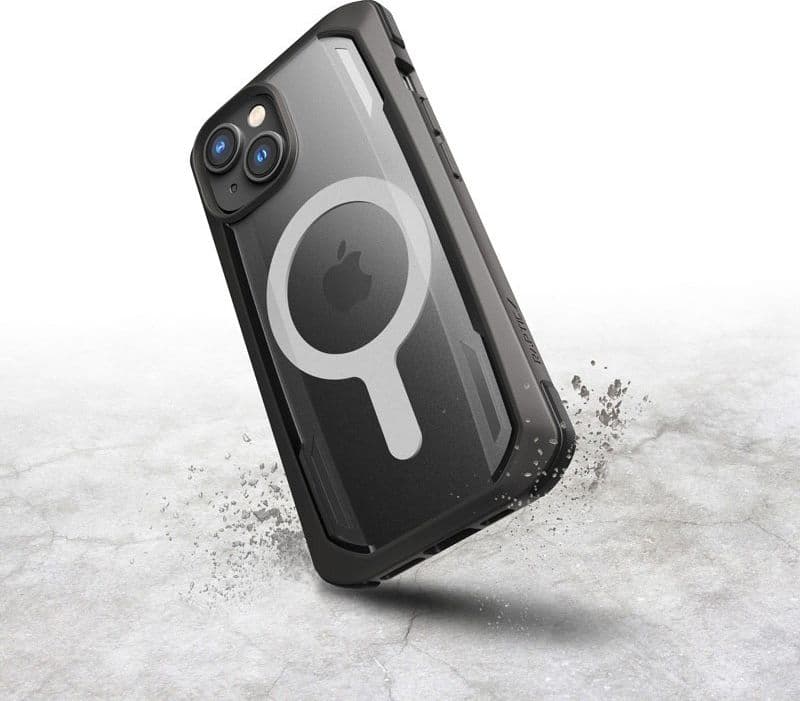 X-Doria Raptic Secure MagSafe - Biodegradable case for iPhone 14 Plus (Drop-Tested 4m) (Black) - 16