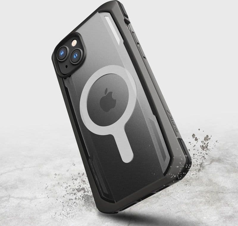 X-Doria Raptic Secure MagSafe - Biodegradable case for iPhone 14 Plus (Drop-Tested 4m) (Black) - 17