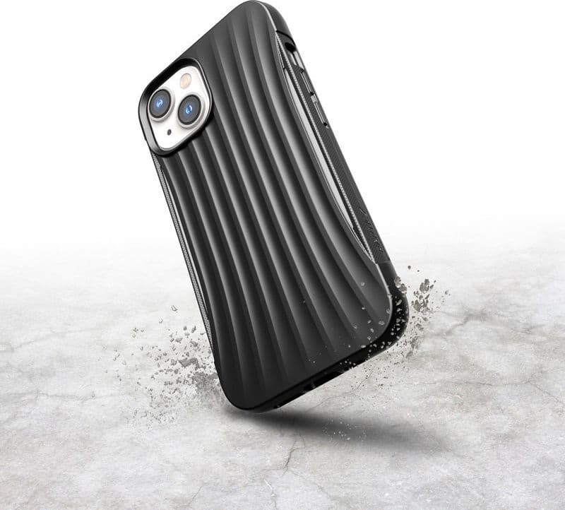 X-Doria Raptic Clutch - Biodegradable case for iPhone 14 (Drop-Tested 3m) (Black) - 6