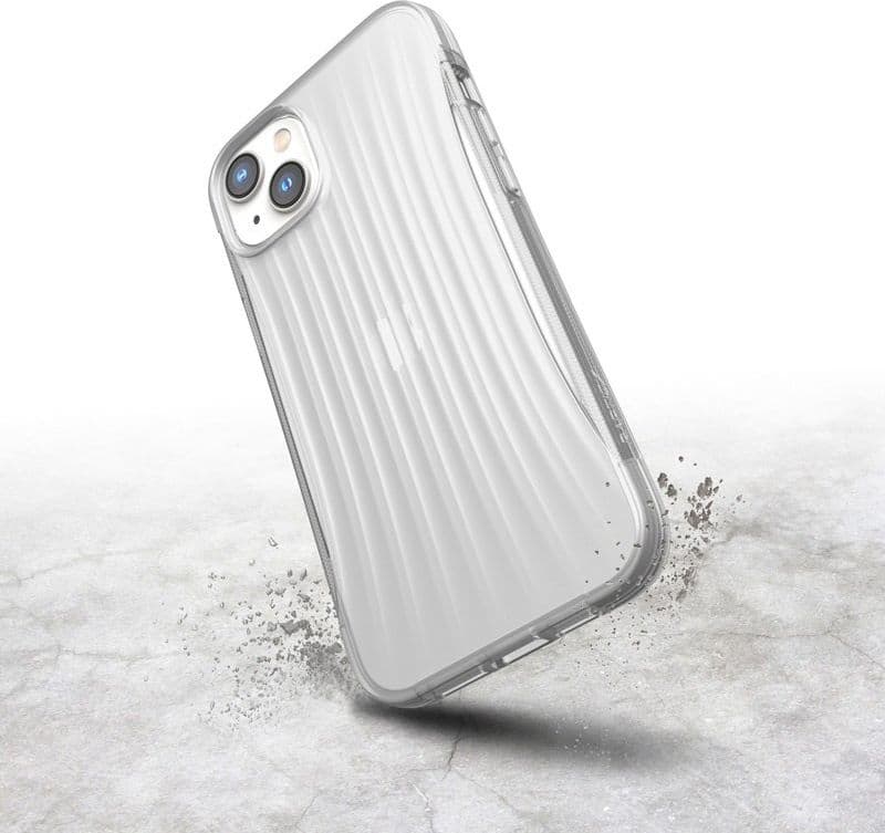 X-Doria Raptic Clutch - Biodegradable case for iPhone 14 Plus (Drop-Tested 3m) (Clear) - 14