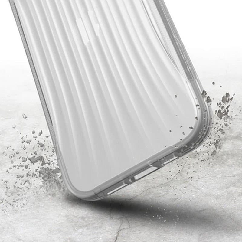 X-Doria Raptic Clutch - Biodegradable case for iPhone 14 Plus (Drop-Tested 3m) (Clear) - 15