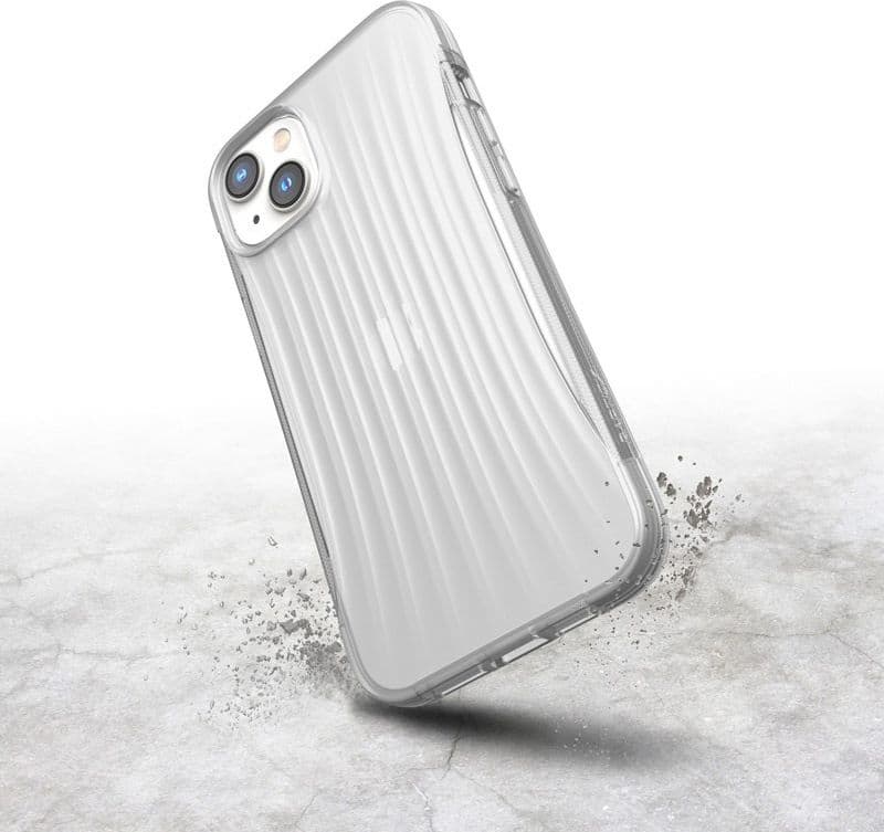 X-Doria Raptic Clutch - Biodegradable case for iPhone 14 Plus (Drop-Tested 3m) (Clear) - 6