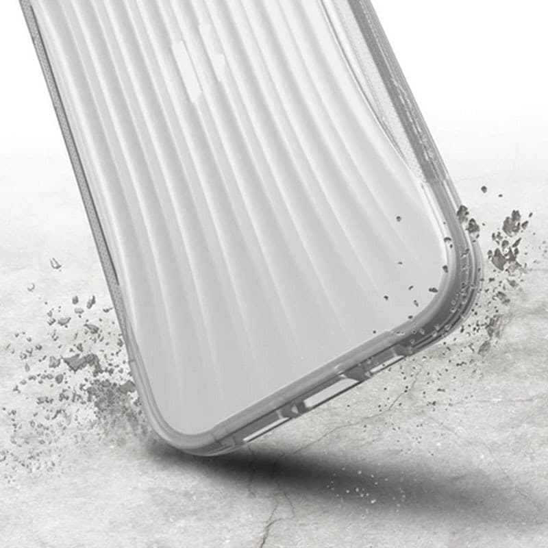 X-Doria Raptic Clutch - Biodegradable case for iPhone 14 Pro (Drop-Tested 3m) (Clear) - 15