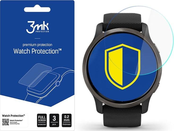 3mk Watch Protection ARC+ - Protective film for Garmin Venu 2 Plus (3 pcs) - 2