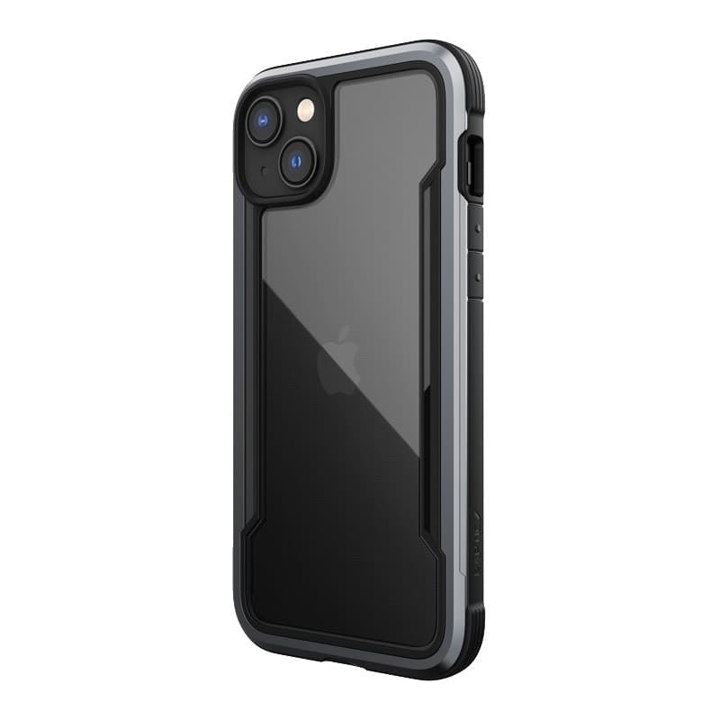 X-Doria Raptic Shield - Aluminum Case for iPhone 14 Plus (Drop-Tested 3m) (Black) - 11