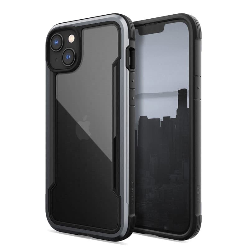 X-Doria Raptic Shield - Aluminum Case for iPhone 14 Plus (Drop-Tested 3m) (Black) - 15