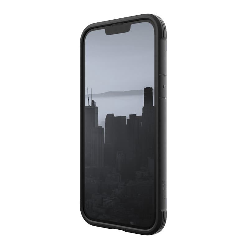 X-Doria Raptic Shield - Aluminum Case for iPhone 14 Plus (Drop-Tested 3m) (Black) - 16