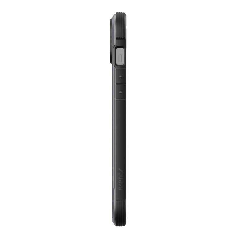 X-Doria Raptic Shield - Aluminum Case for iPhone 14 Plus (Drop-Tested 3m) (Black) - 9