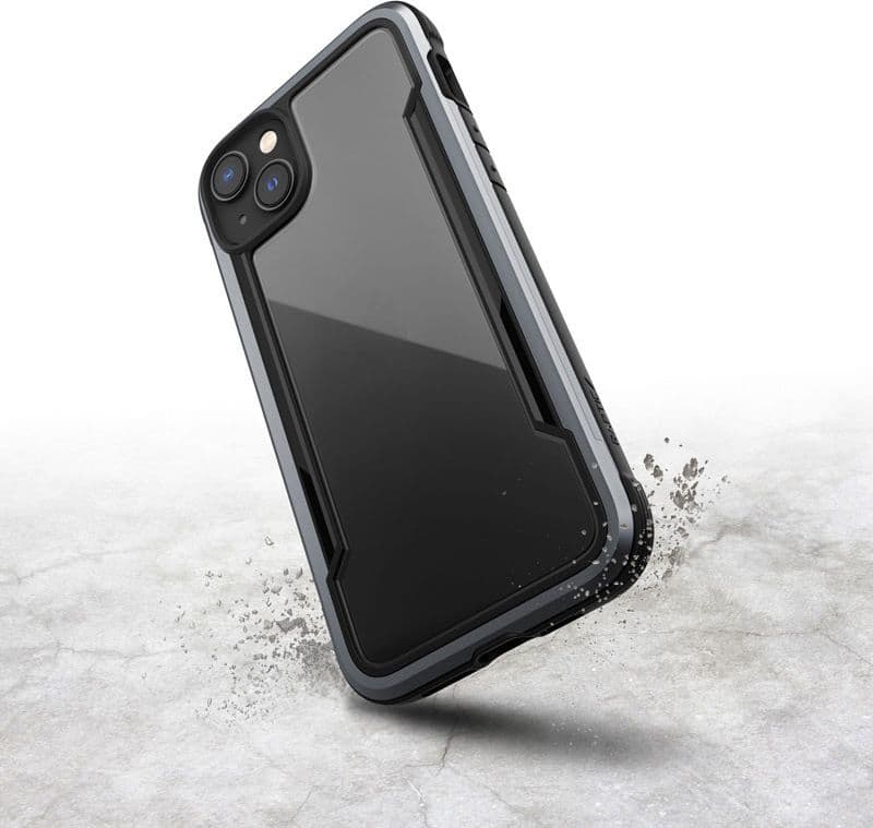 X-Doria Raptic Shield - Aluminum Case for iPhone 14 Plus (Drop-Tested 3m) (Black) - 10