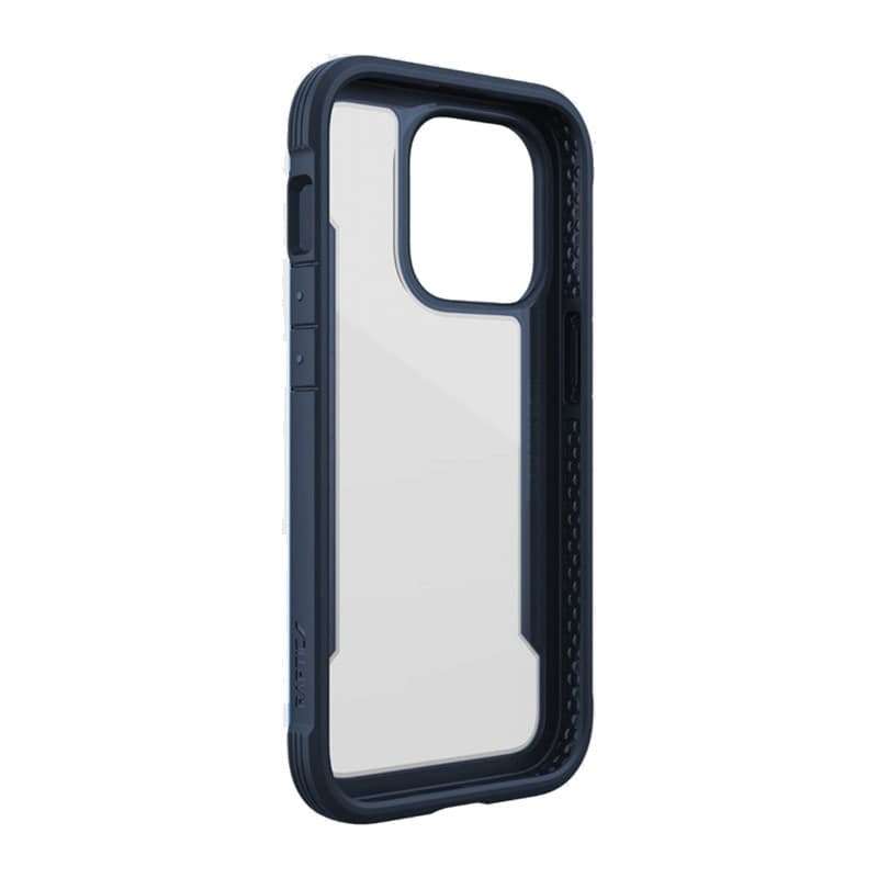 X-Doria Raptic Shield - Aluminum Case for iPhone 14 Pro (Drop-Tested 3m) (Marine Blue) - 17