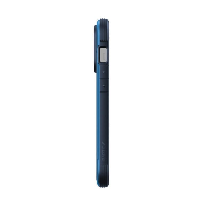 X-Doria Raptic Shield - Aluminum Case for iPhone 14 Pro (Drop-Tested 3m) (Marine Blue) - 19