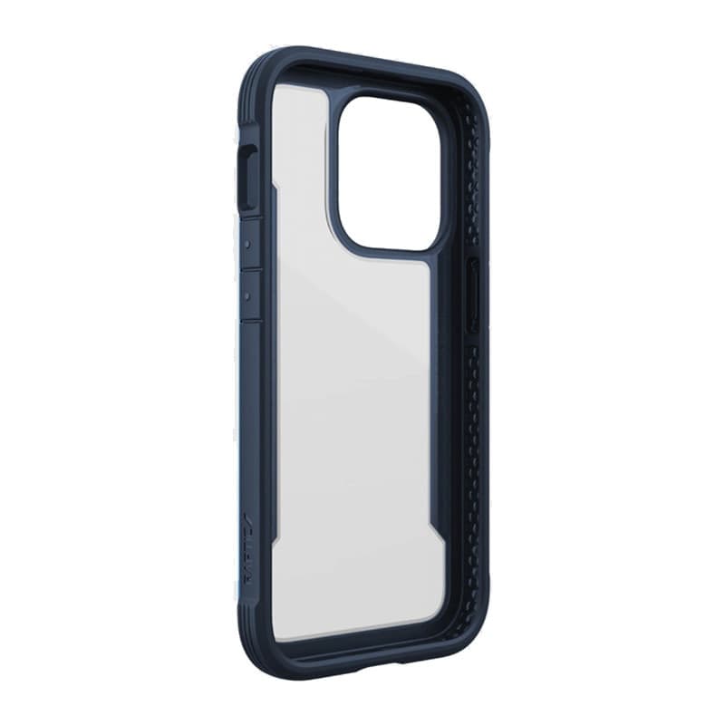 X-Doria Raptic Shield - Aluminum Case for iPhone 14 Pro (Drop-Tested 3m) (Marine Blue) - 7