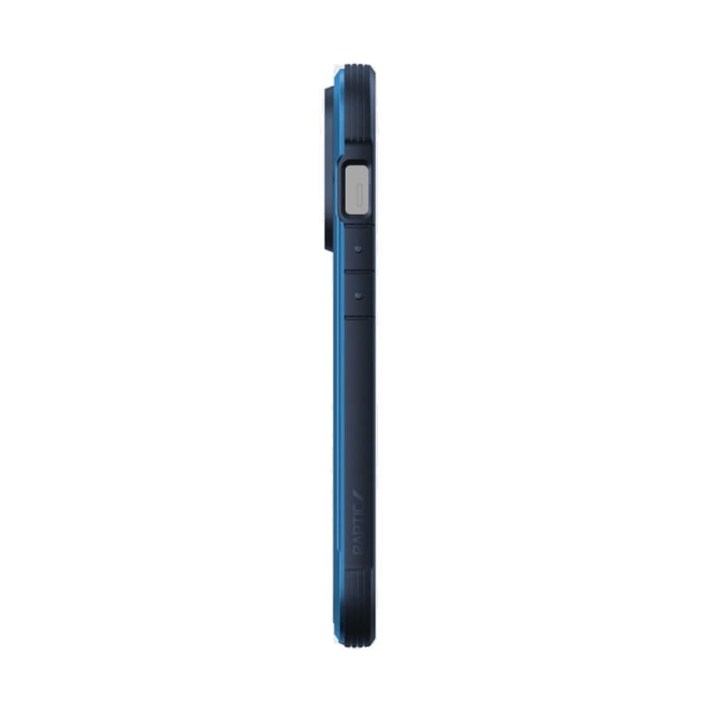 X-Doria Raptic Shield - Aluminum Case for iPhone 14 Pro (Drop-Tested 3m) (Marine Blue) - 9