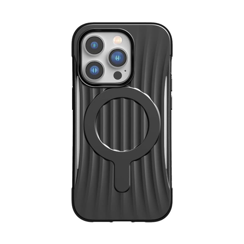 X-Doria Raptic Clutch MagSafe - Biodegradable case for iPhone 14 Pro (Drop-Tested 3m) (Black) - 3