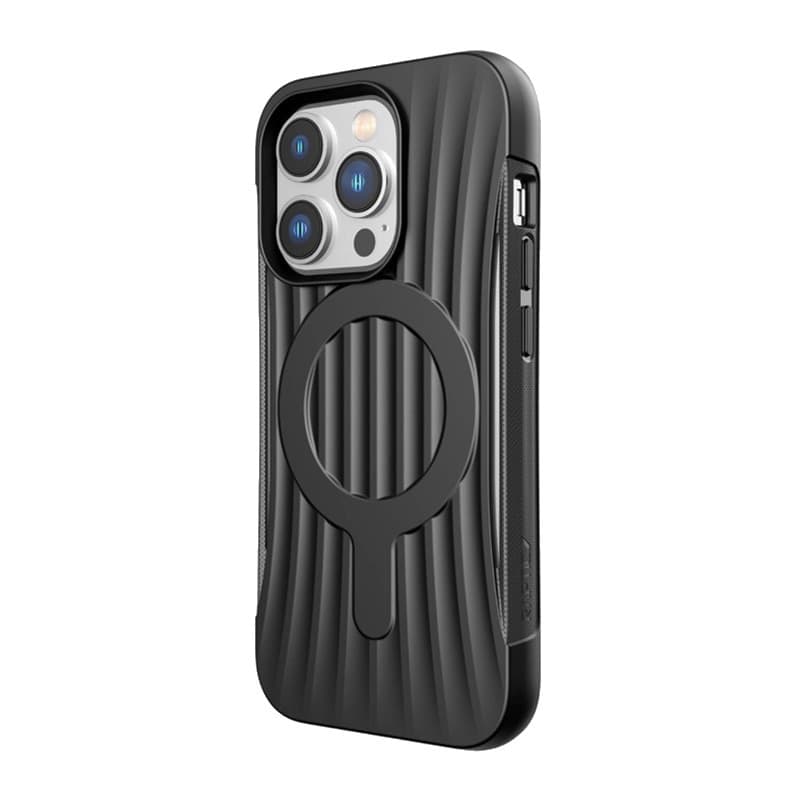 X-Doria Raptic Clutch MagSafe - Biodegradable case for iPhone 14 Pro (Drop-Tested 3m) (Black) - 10