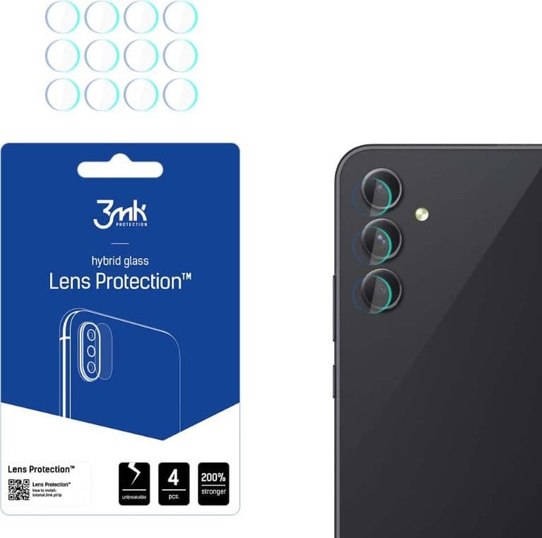 3mk Lens Protection - Camera Lens Glass for Samsung Galaxy A54 5G (4 sets) - 2