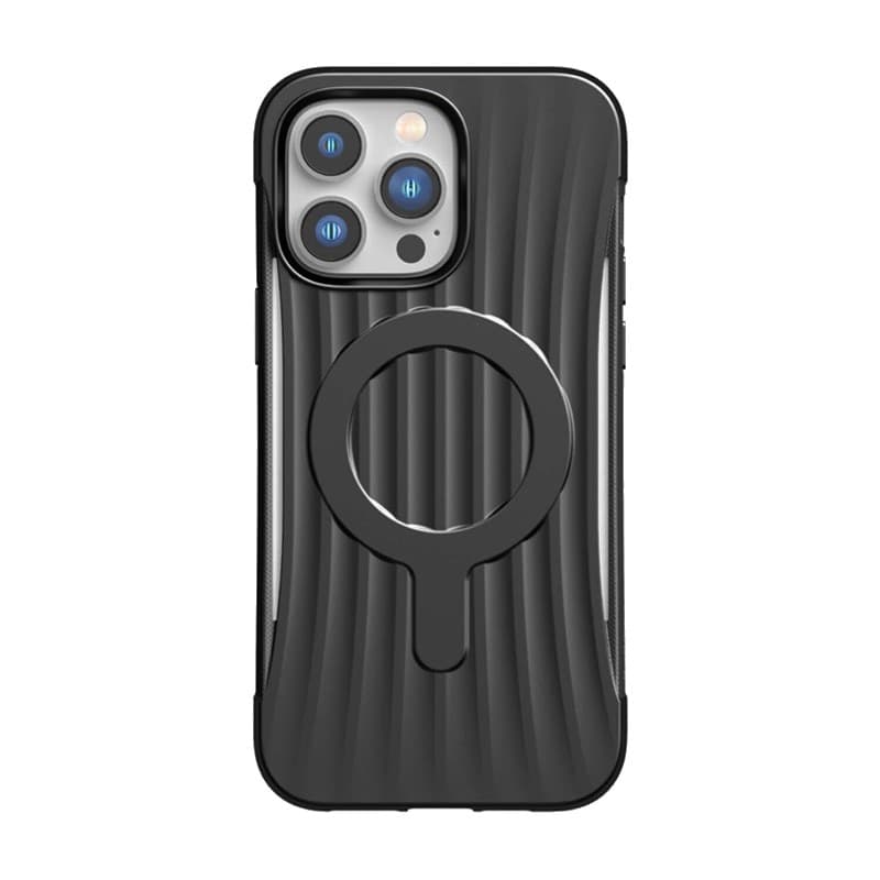 X-Doria Raptic Clutch MagSafe - Biodegradable case for iPhone 14 Pro Max (Drop-Tested 3m) (Black) - 12