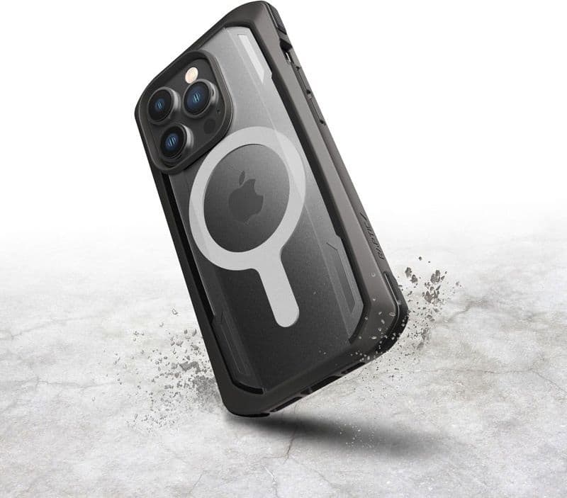 X-Doria Raptic Secure MagSafe - Biodegradable case for iPhone 14 Pro Max (Drop-Tested 4m) (Black) - 16