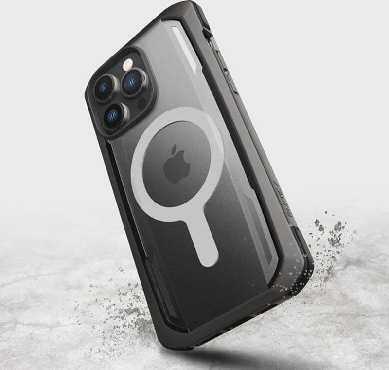 X-Doria Raptic Secure MagSafe - Biodegradable case for iPhone 14 Pro Max (Drop-Tested 4m) (Black) - 18