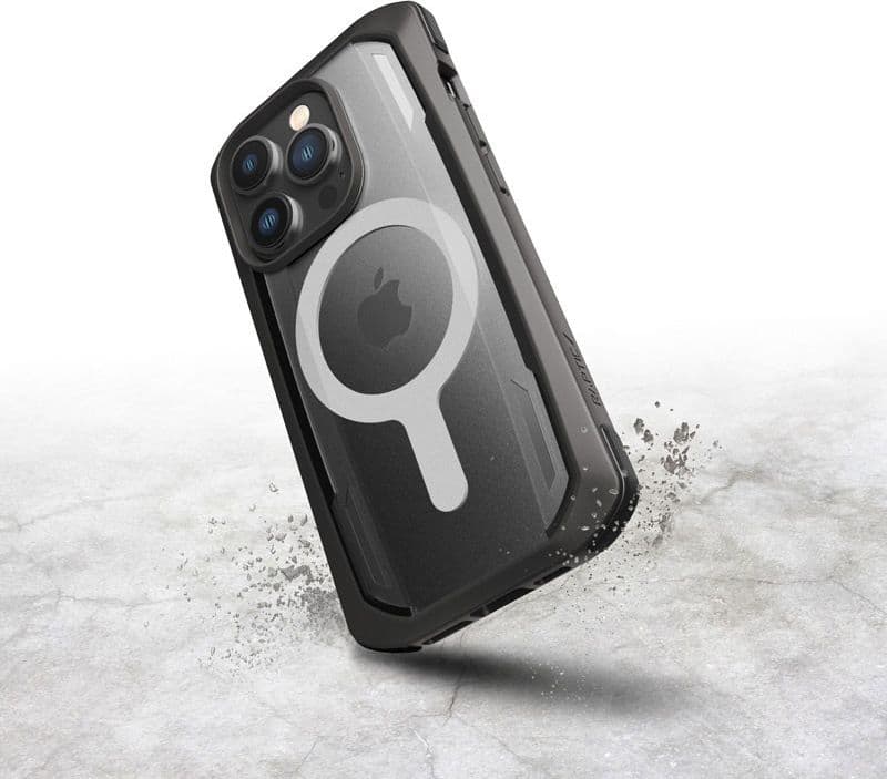 X-Doria Raptic Secure MagSafe - Biodegradable case for iPhone 14 Pro Max (Drop-Tested 4m) (Black) - 7