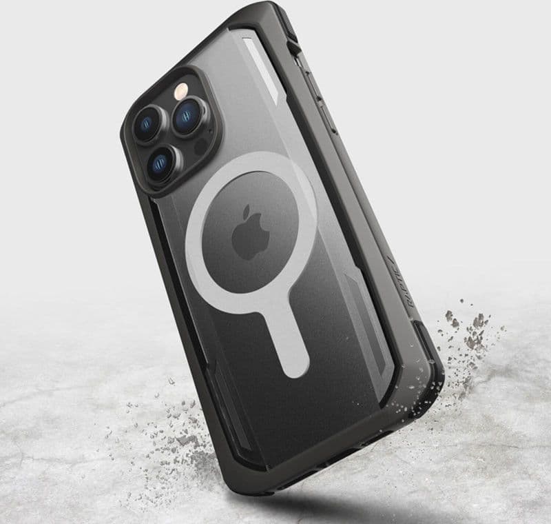 X-Doria Raptic Secure MagSafe - Biodegradable case for iPhone 14 Pro Max (Drop-Tested 4m) (Black) - 9