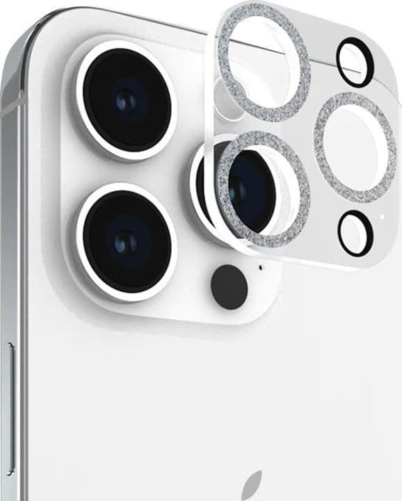 Case-Mate Sparkle Lens Protector - Protective Glass for iPhone 15 Pro / iPhone 15 Pro Max camera (Twinkle) - 11