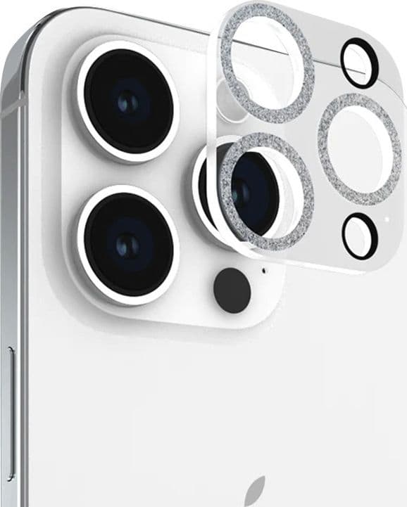 Case-Mate Sparkle Lens Protector - Protective Glass for iPhone 15 Pro / iPhone 15 Pro Max camera (Twinkle) - 3