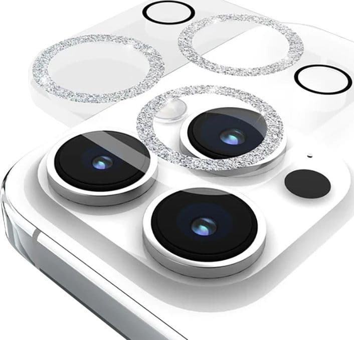 Case-Mate Sparkle Lens Protector - Protective Glass for iPhone 15 Pro / iPhone 15 Pro Max camera (Twinkle) - 9