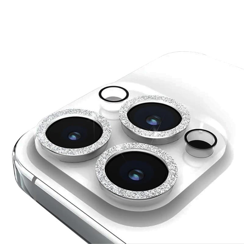 Case-Mate Sparkle Lens Protector - Protective Glass for iPhone 15 Pro / iPhone 15 Pro Max camera (Twinkle) - 10