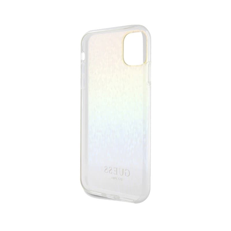 Guess IML Faceted Mirror Disco Iridescent - iPhone 11 Case (Iridescent) - 13