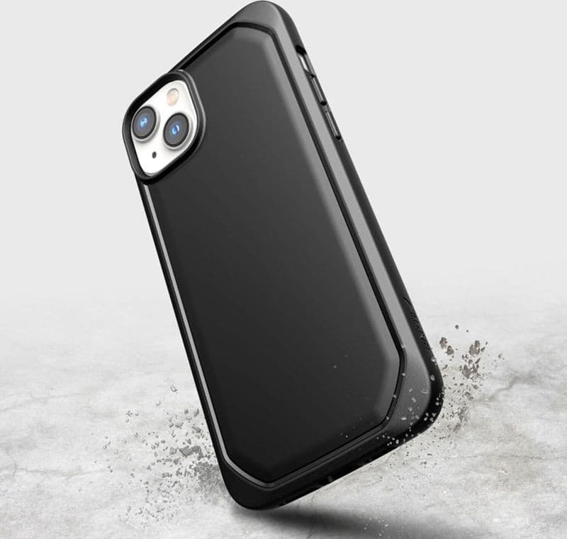 X-Doria Raptic Slim - Biodegradable Case for iPhone 14 Plus (Black) - 2