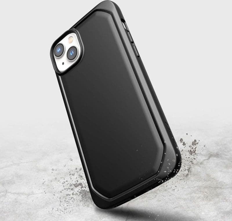 X-Doria Raptic Slim - Biodegradable Case for iPhone 14 Plus (Black) - 12