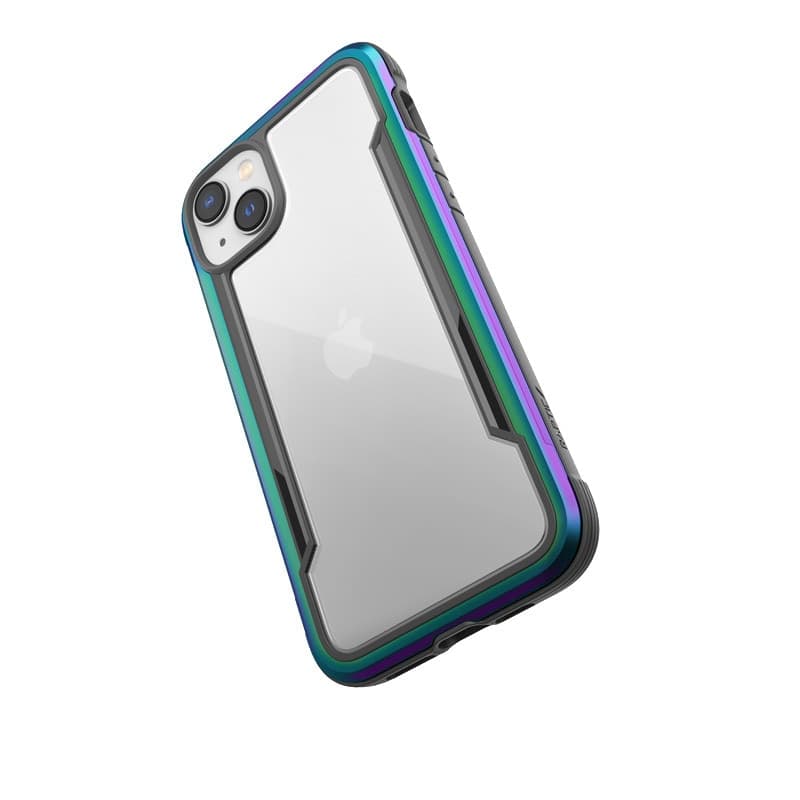 X-Doria Raptic Shield - Aluminum Case for iPhone 14 Plus (Drop-Tested 3m) (Iridescent) - 4